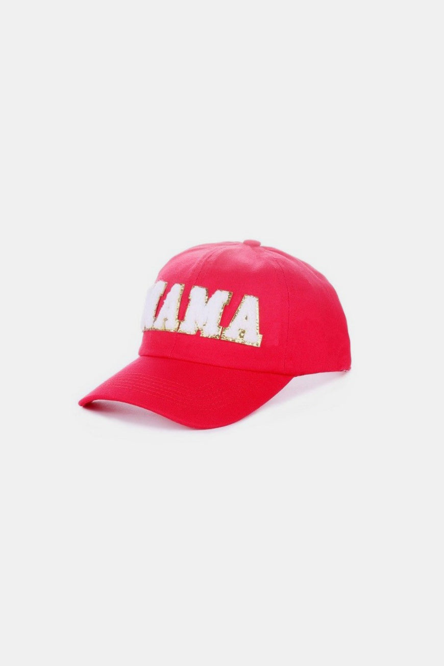 MAMA Chenille Patch Baseball Cap