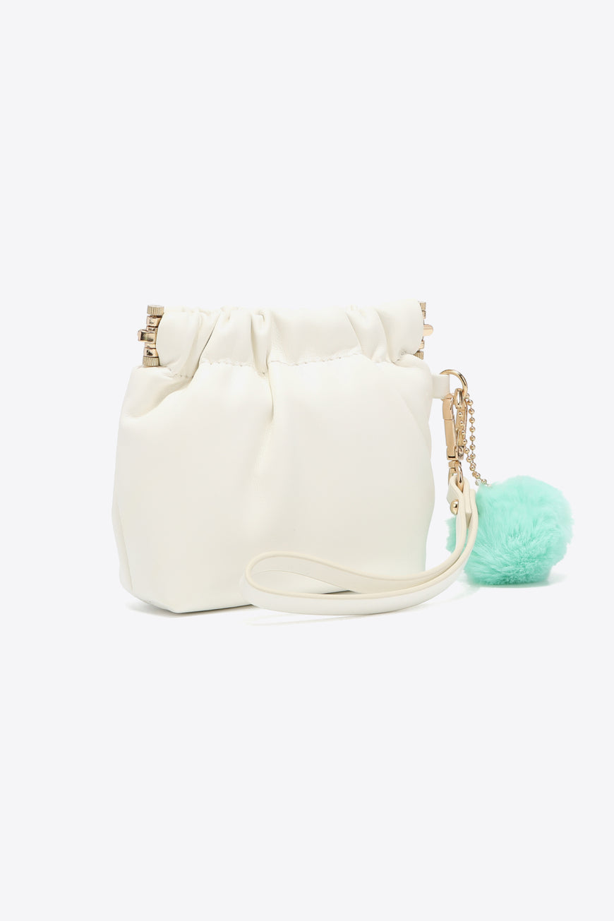 Nicole Lee USA Faux Leather Pouch - TopFashionHQ