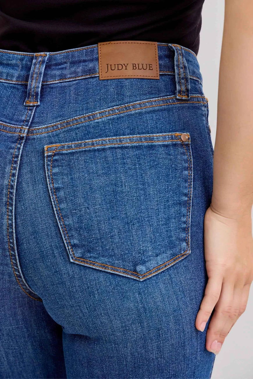 Judy Blue High Waist Tummy Control Straight Jeans