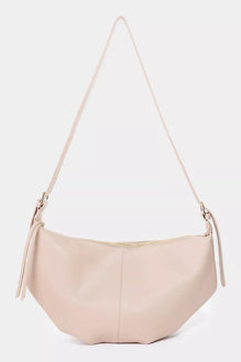 Fame Leather Semi Circle Shoulder Bag