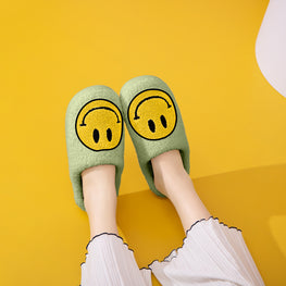 Melody Smiley Face Slippers - TopFashionHQ