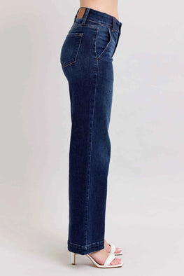 Judy Blue High-Waisted Wide Leg Jeans