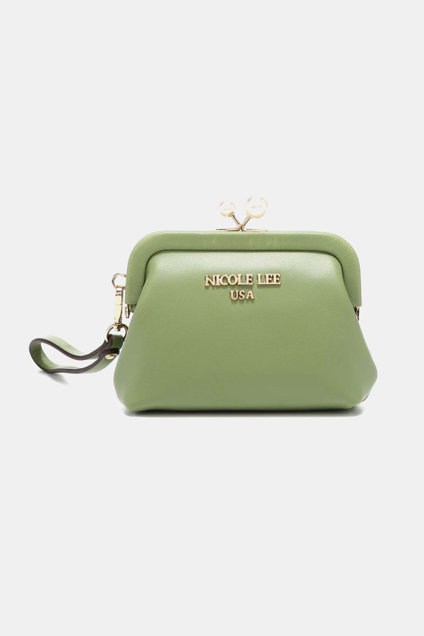 Nicole Lee USA Elise Pearl Coin Purse - TopFashionHQ