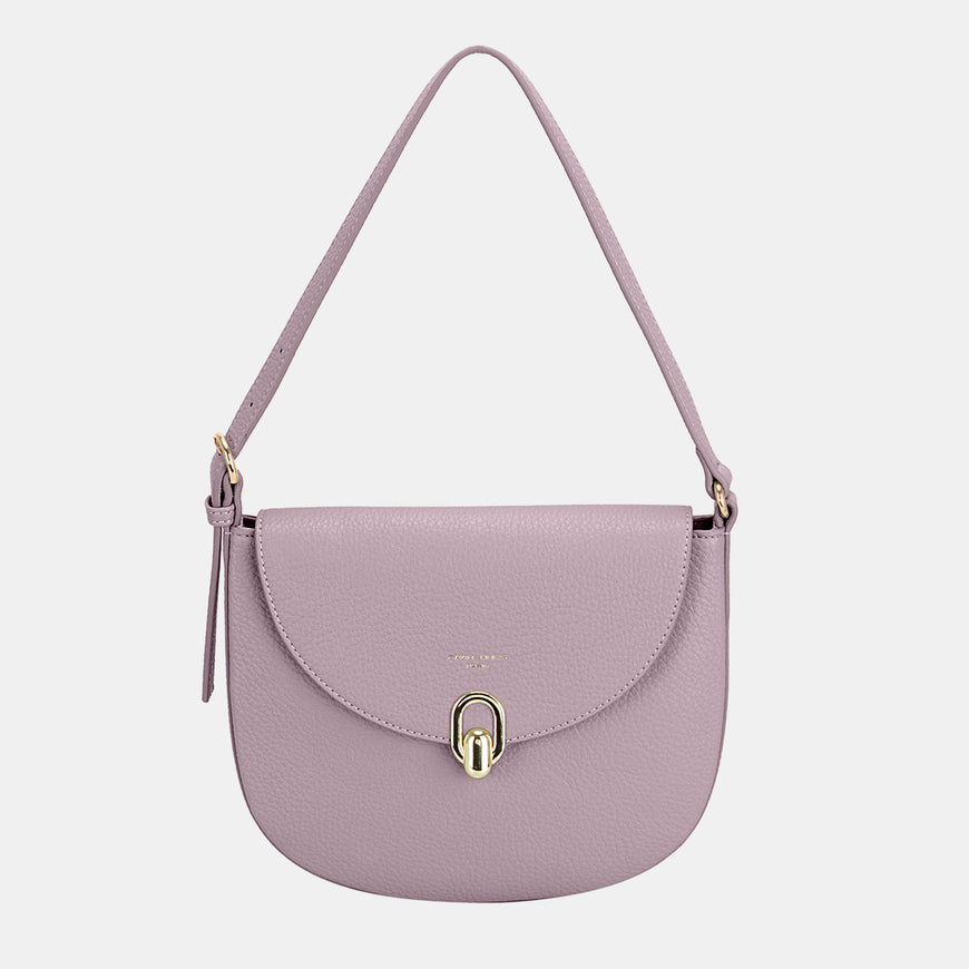 David Jones Metal Buckle Shoulder Bag - TopFashionHQ